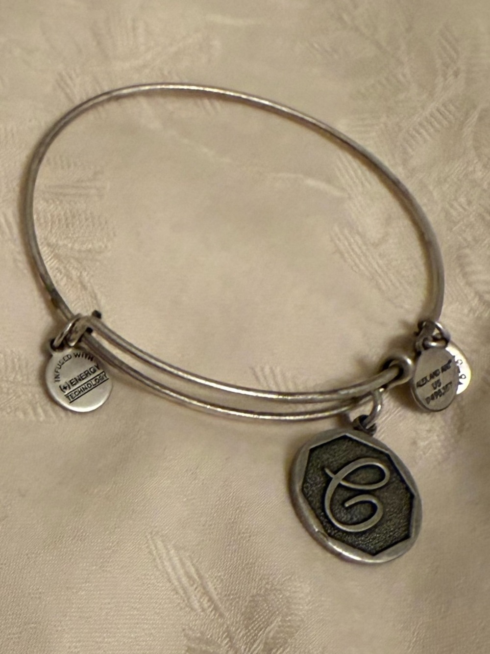 Alex & Ani Bracelet letter C